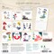 Brush Dance; Live with Intention | 2027 12 x 24 Inch (Hanging) Monthly Square Wall Calendar | Featuring the Artwork of Renee Locks | Plastic-Free; Category:Wall Calendars; Image:3